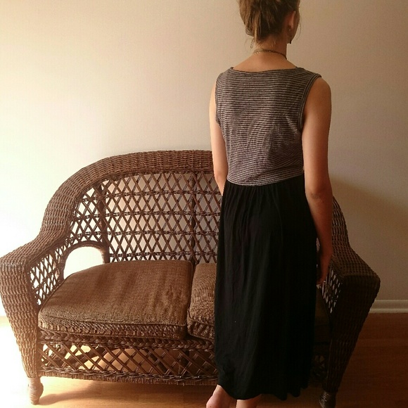 Long Two-tone Dress ARTISAN・NY - Picture 8 of 8